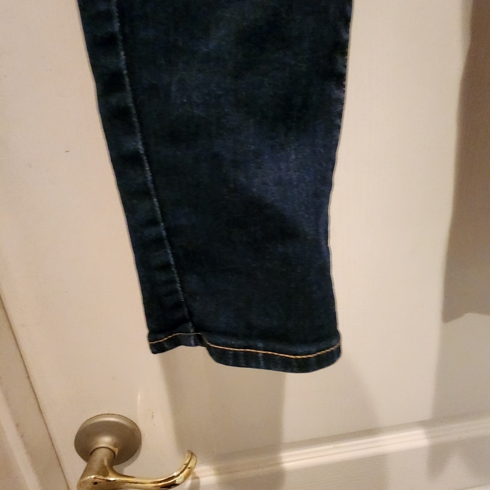 Levi's Women's 311 Mid Rise Shaping Skinny Dark Denim Jeans Size 28 - Picture 7 of 11